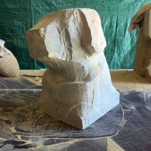 03 rough stone carving
