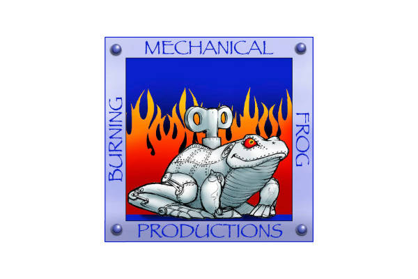 Burning Mechanical Frog