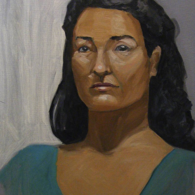 Connie - oil on panel - 11” x 14” - FOR SALE (email for price)